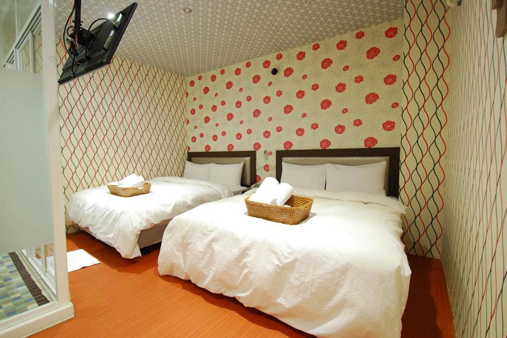 Happiness Inn Tajpej Kamer foto